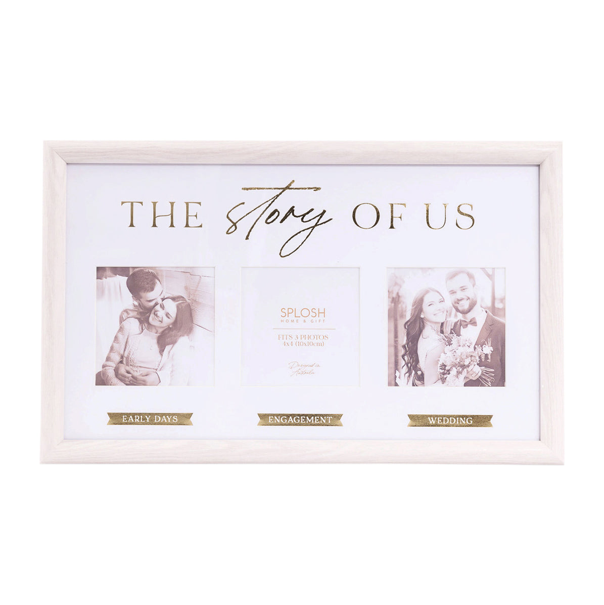 WEDDING PHOTO FRAME STORY OF US