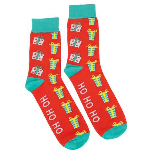 CHRISTMAS SOCKS PRESENTS DESIGN