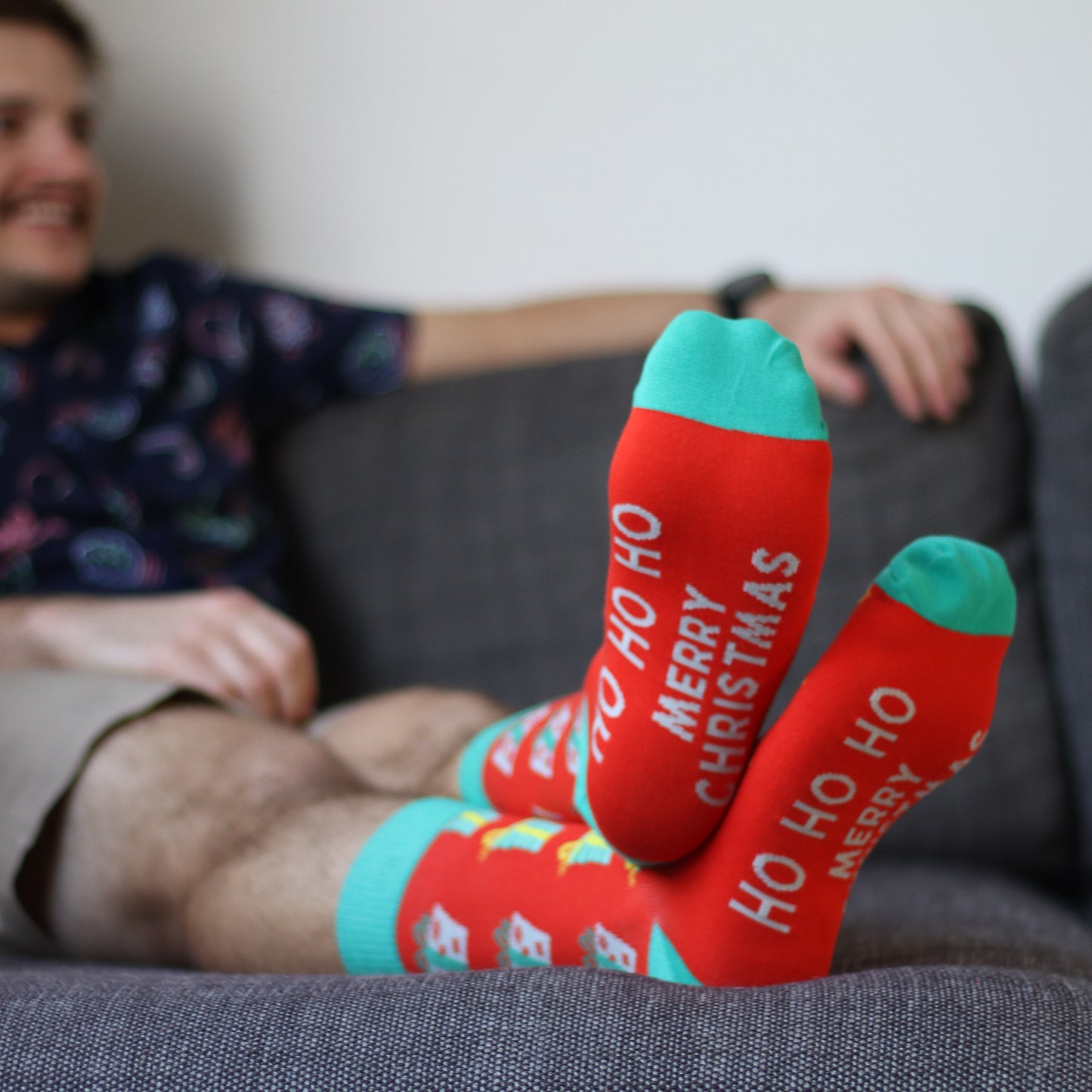 CHRISTMAS SOCKS PRESENTS DESIGN