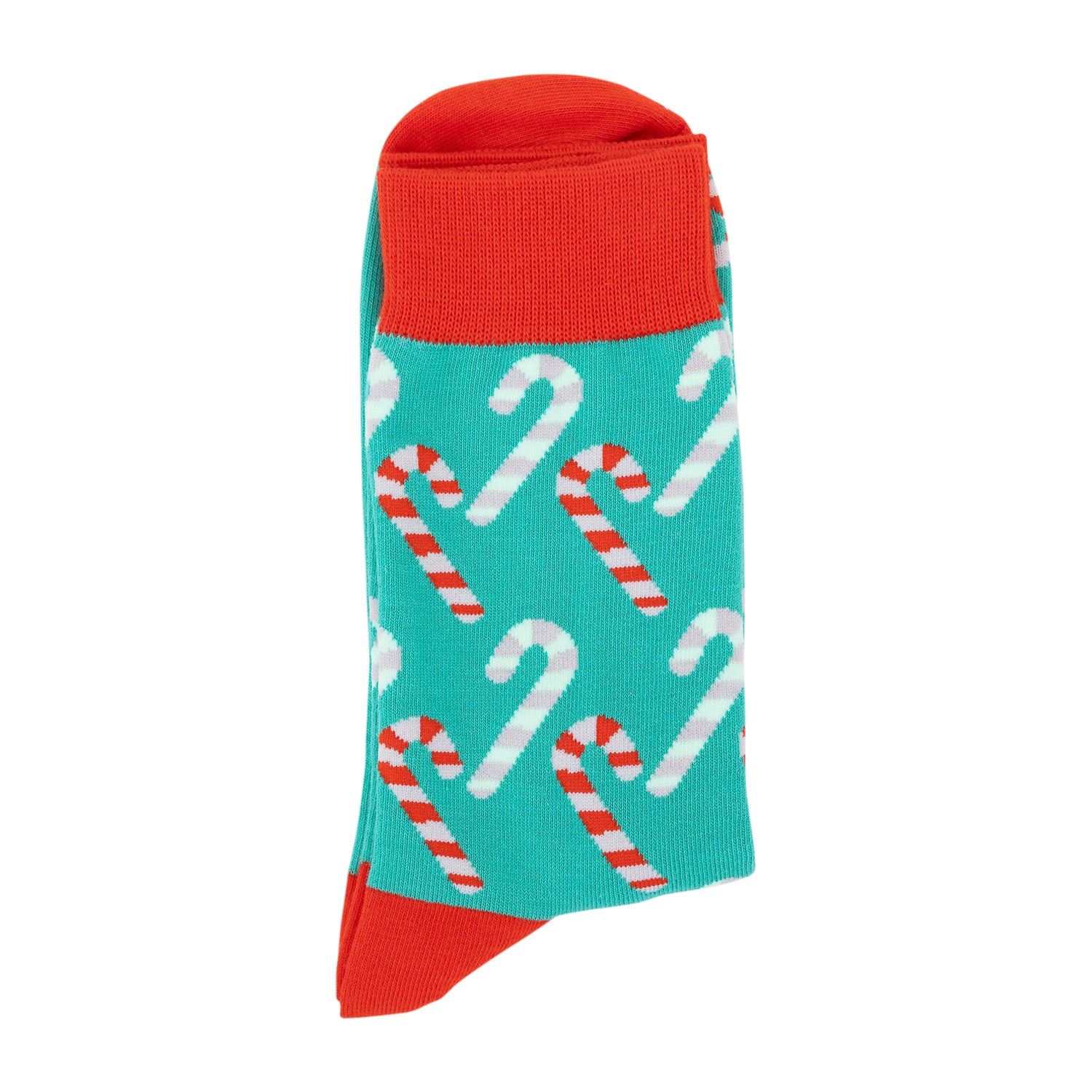 CHRISTMAS SOCKS CANDY CANES DESIGN