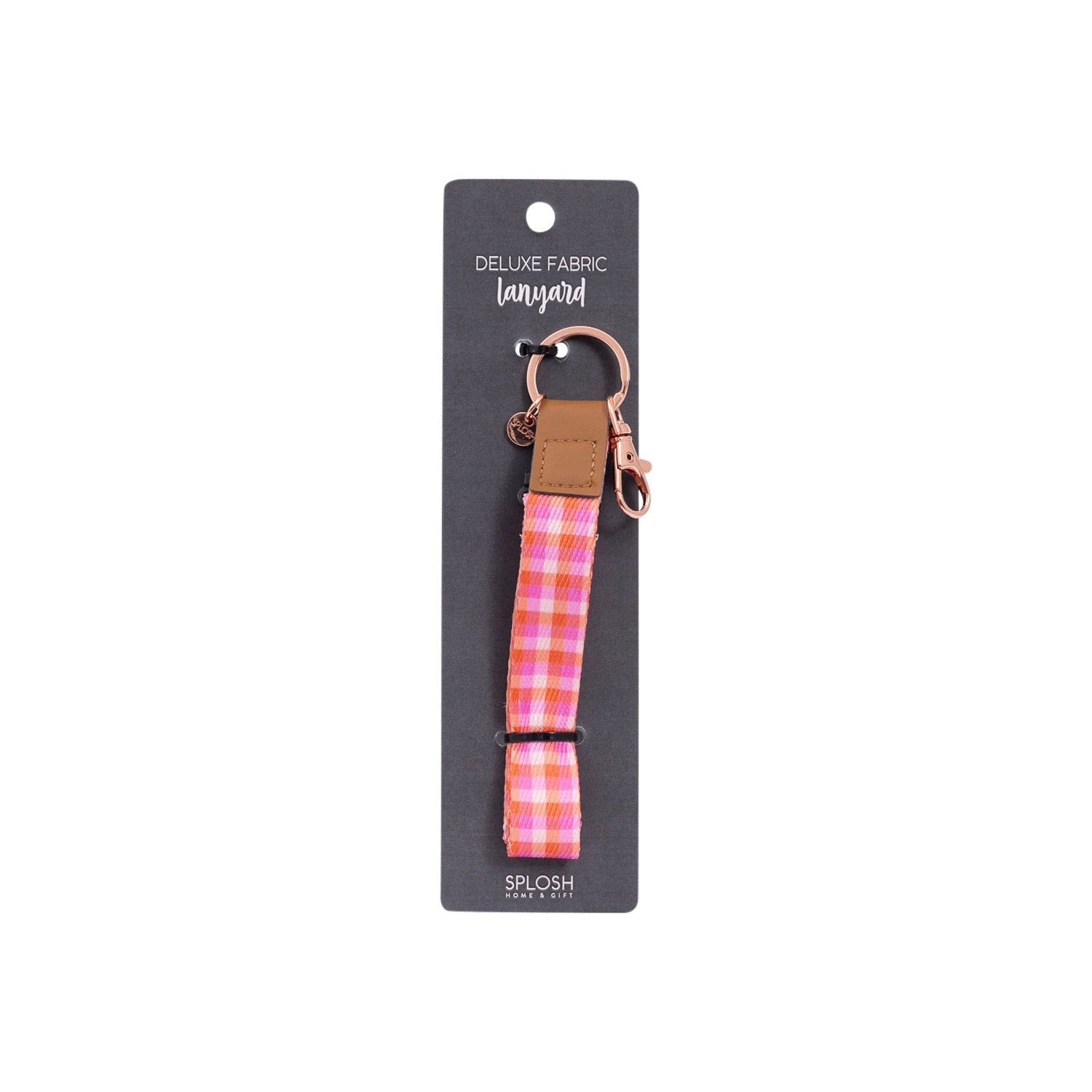 TEACHER LANYARD PLAID