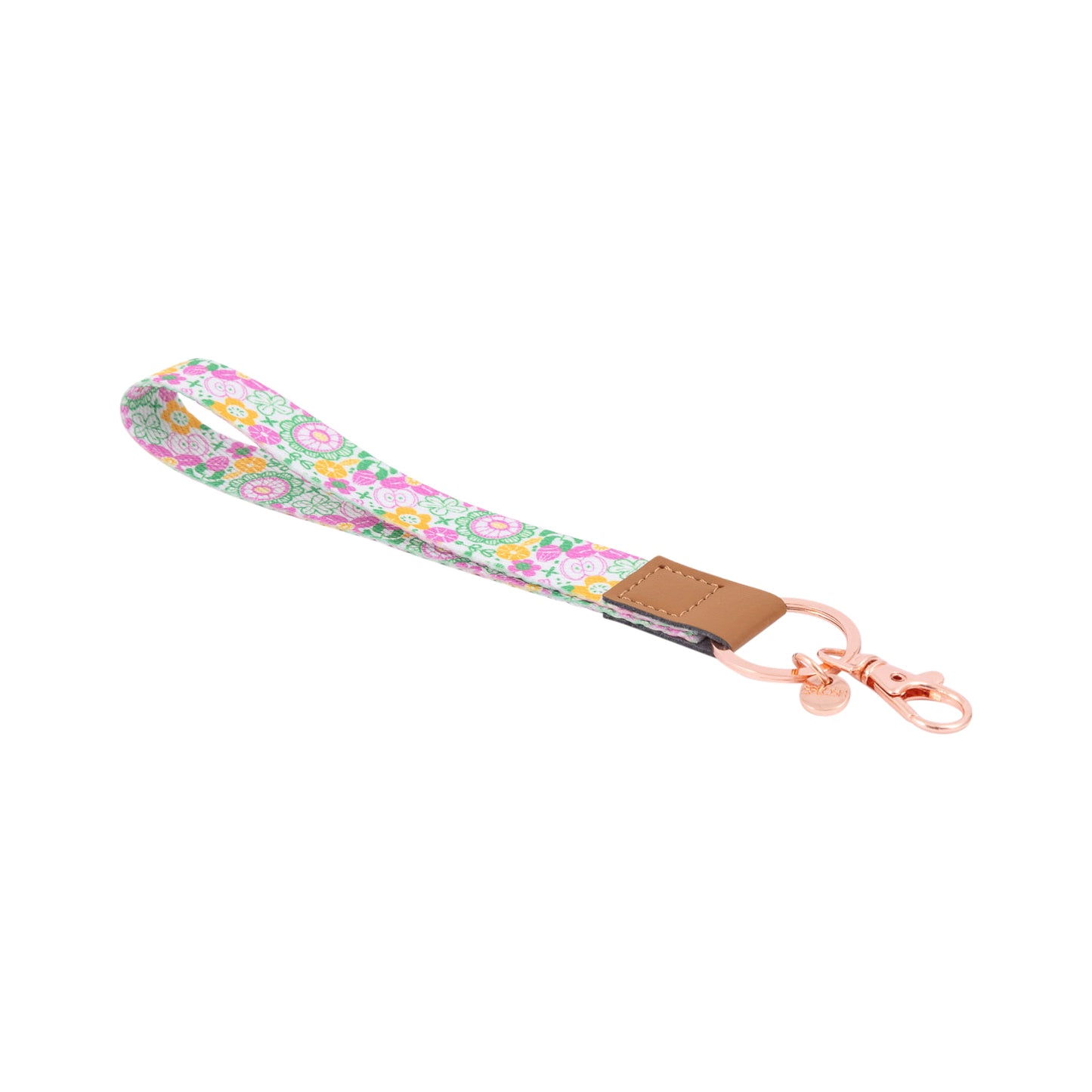 TEACHER WRISTLET KEYCHAIN PINK