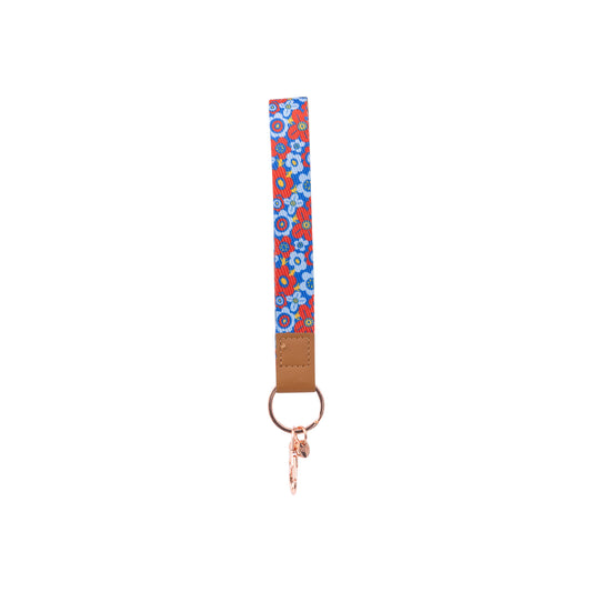 TEACHER WRISTLET KEYCHAIN FLORAL