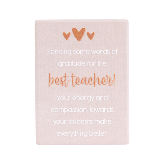 TEACHER MAGNET CERAMIC GRATITUDE