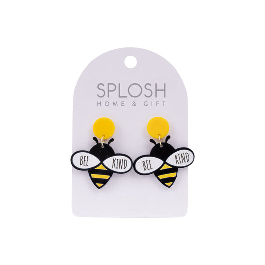 TEACHER EARRINGS BEE