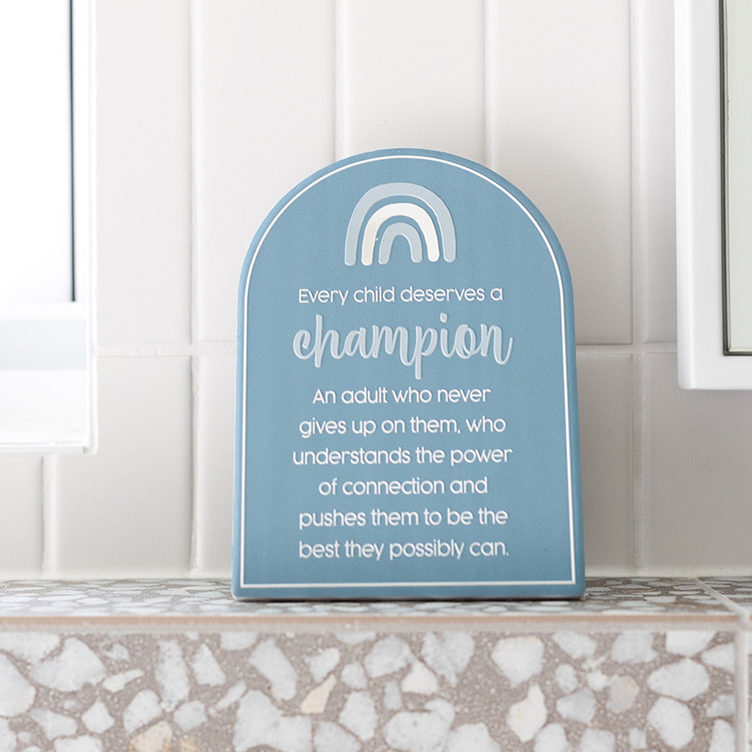 TEACHER VERSE PLAQUE CHAMPION