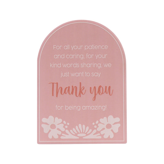 TEACHER VERSE PLAQUE THANK YOU