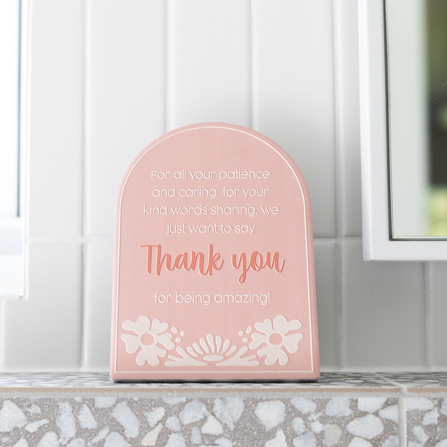 TEACHER VERSE PLAQUE THANK YOU