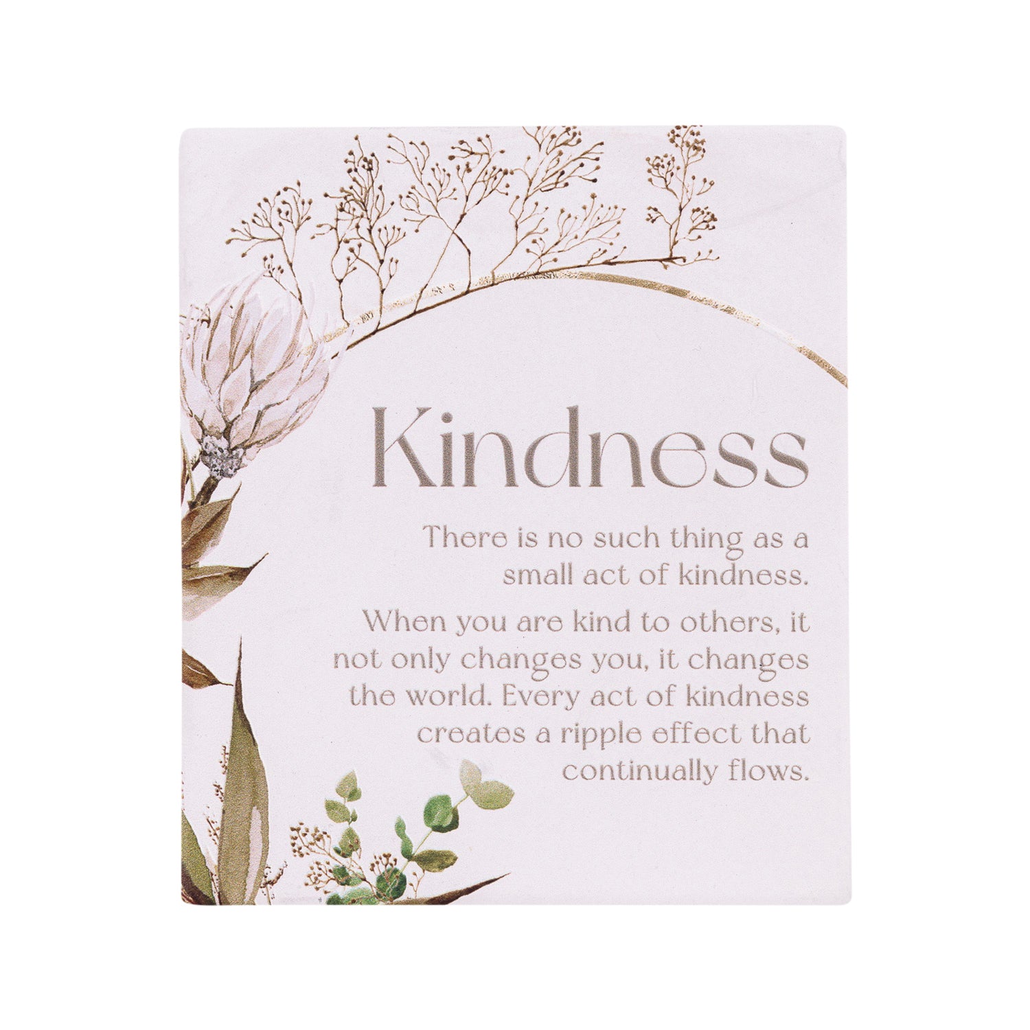 PALM COVE VERSE PLAQUE KINDNESS