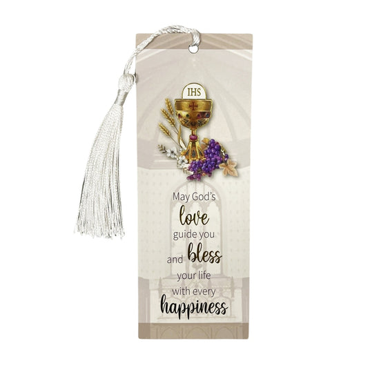 COMMUNION BOOKMARK WITH TASSLE