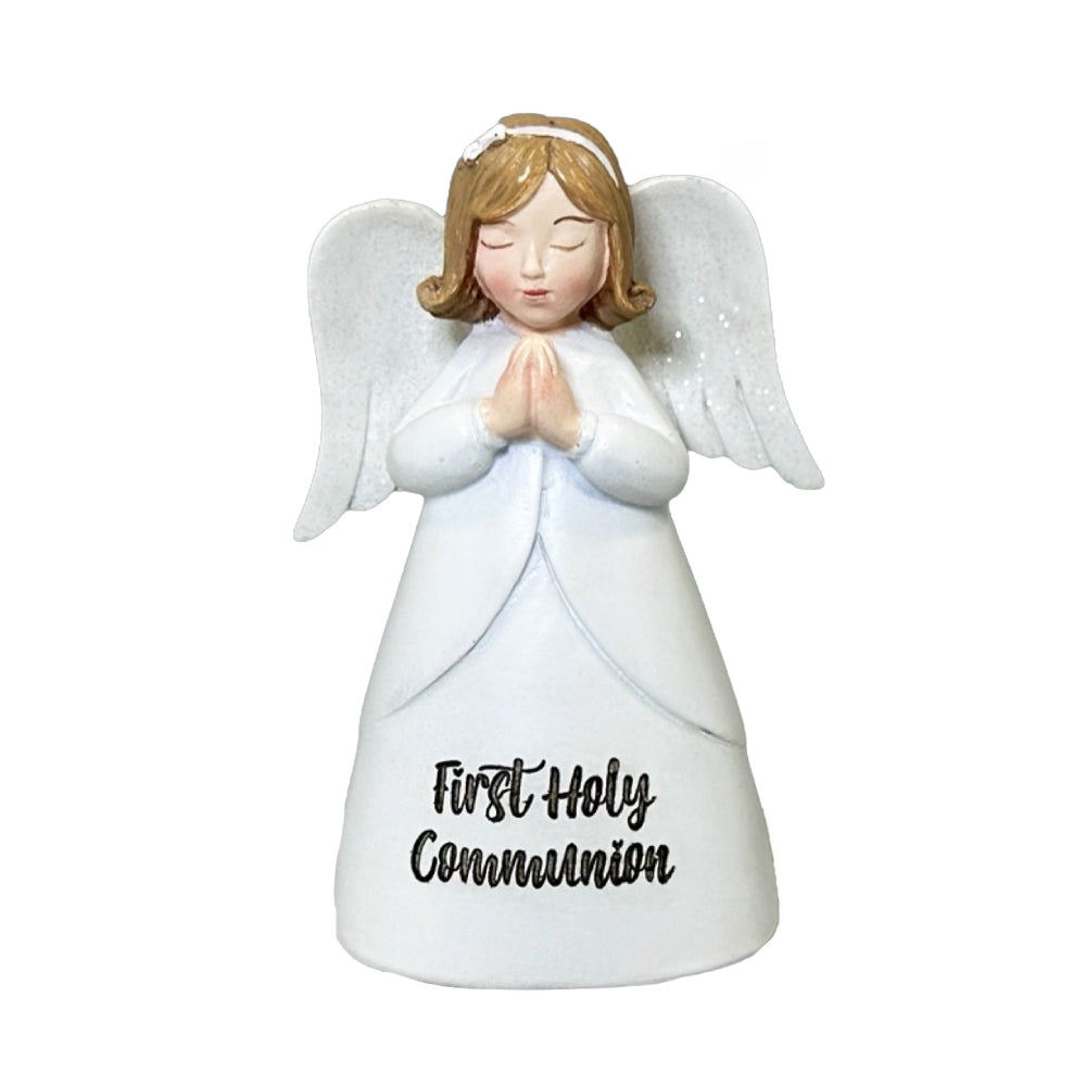 LITTLE BLESSING ANGEL FIGURINE FIRST HOLY COMMUNION