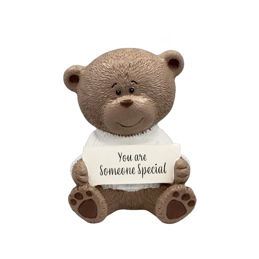 TEDDY MOMENTS RESIN BEAR SOMEONE SPECIAL