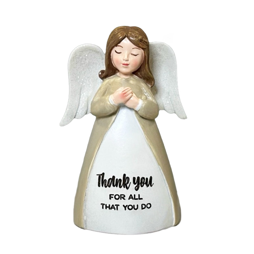 LITTLE BLESSING ANGEL FIGURINE THANK YOU