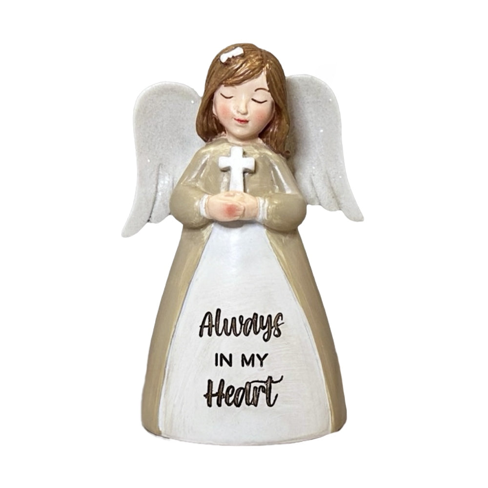 LITTLE BLESSING ANGEL FIGURINE ALWAYS IN MY HEART