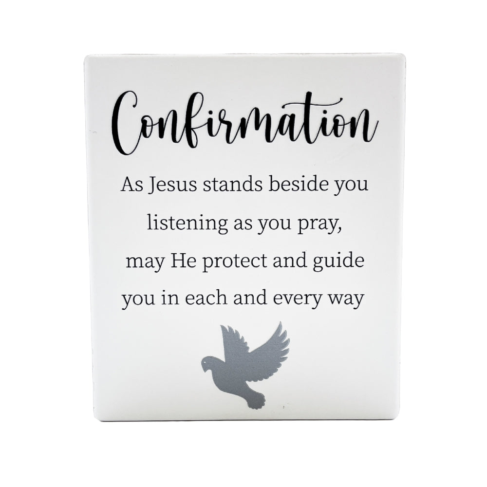 CERAMIC PLAQUE INFINITY CONFIRMATION