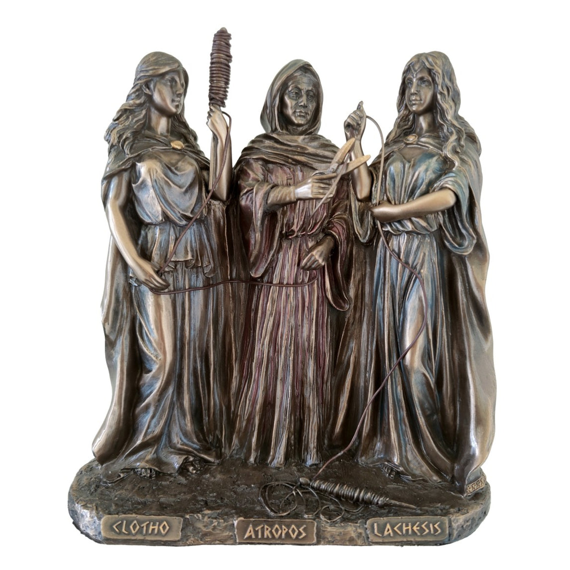 VERONESE DESIGNS THE THREE FATES OF DESTINY FIGURINE