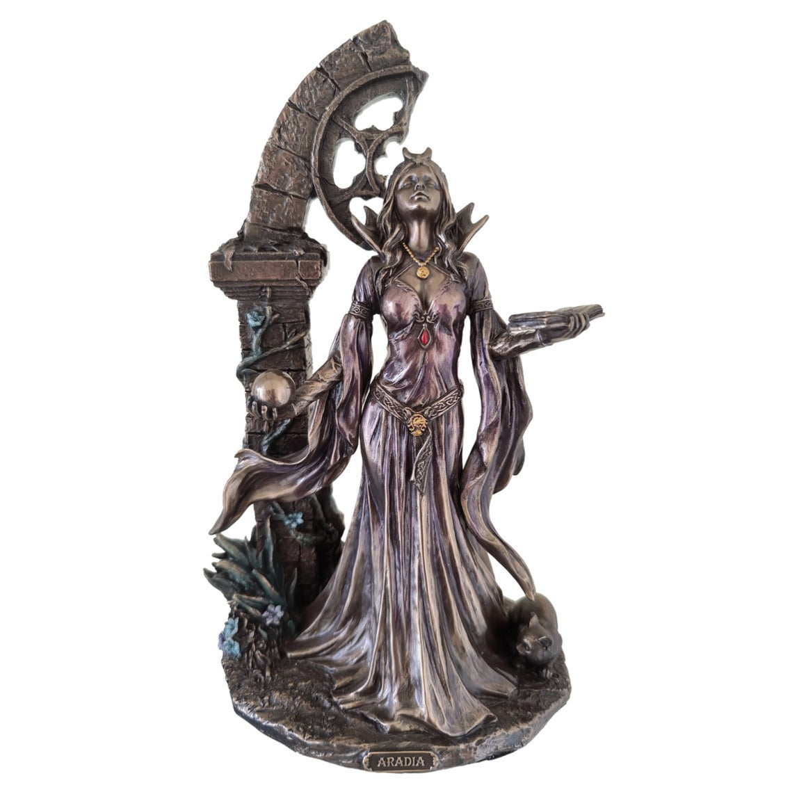 VERONESE DESIGNS ARADIA THE WICCAN QUEEN OF WITCHES FIGURINE