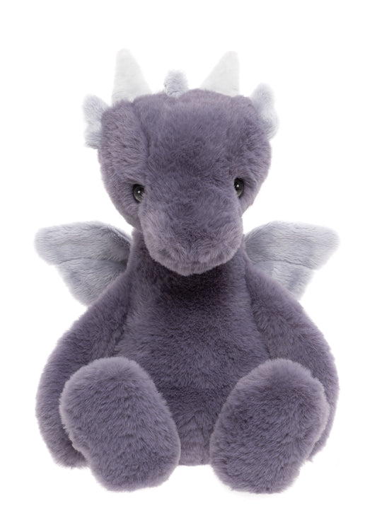 BEAR & ME BY CHARLIE BEARS DRACO DRAGON SOFT LAVENDER