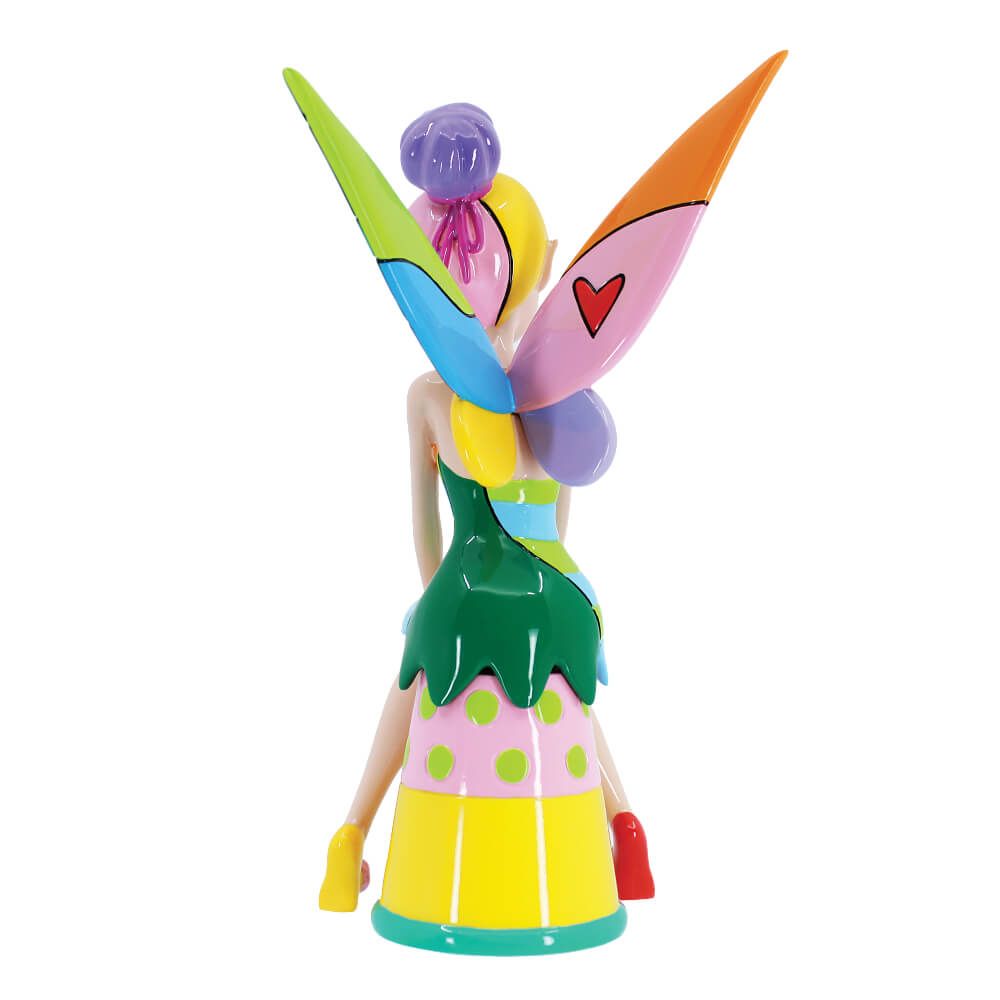 DISNEY BRITTO TINKER BELL SITTING ON THIMBLE LARGE FIGURINE