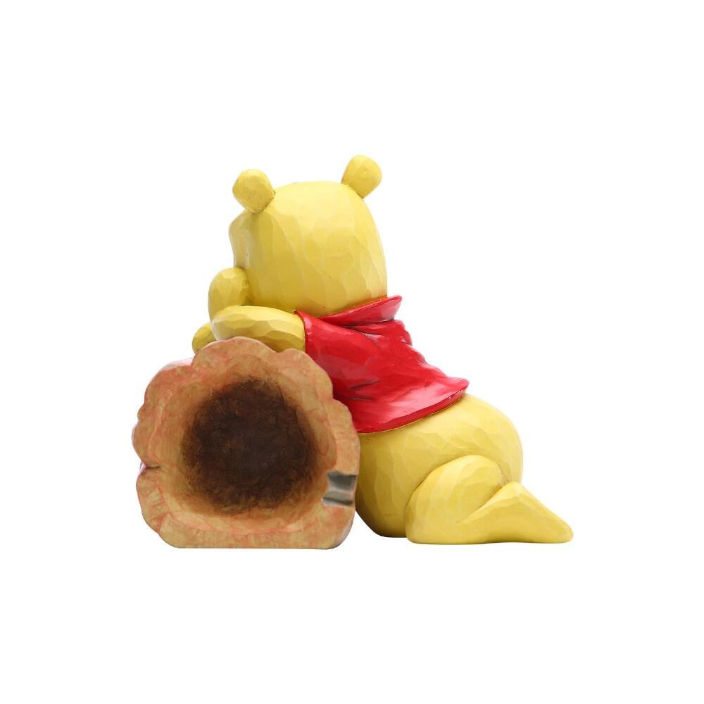 DISNEY TRADITIONS BY JIM SHORE POOH AND PIGLET ON LOG