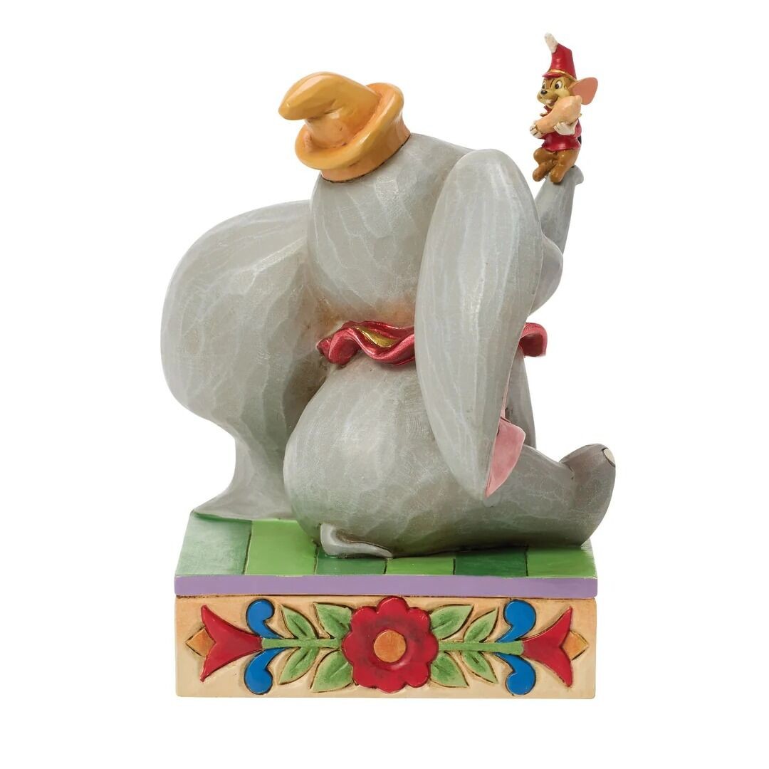 DISNEY TRADITIONS BY JIM SHORE CHRISTMAS DUMBO & TIMOTHY MOUSE