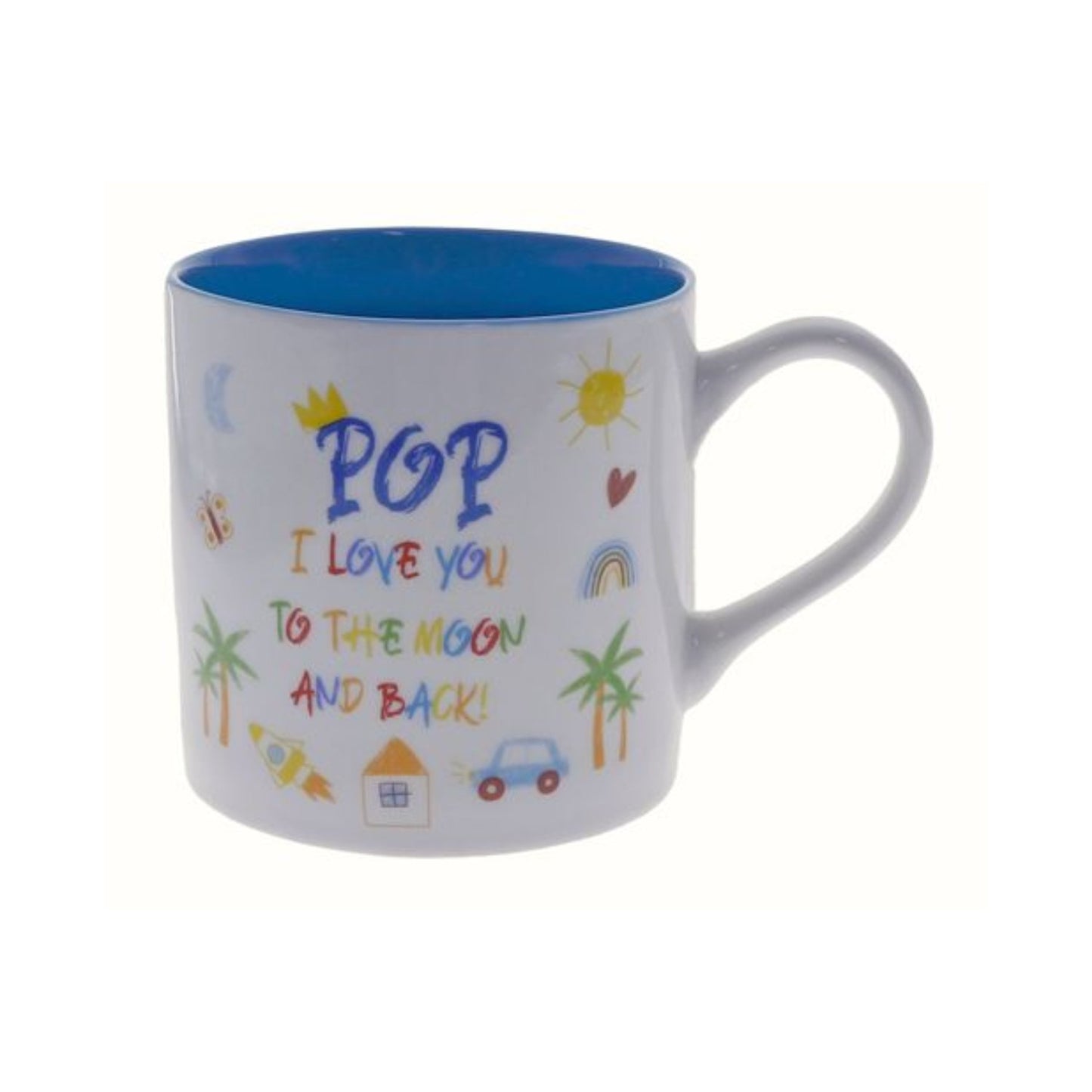 Mug Kid Art Pop Love You To The Moon And Back
