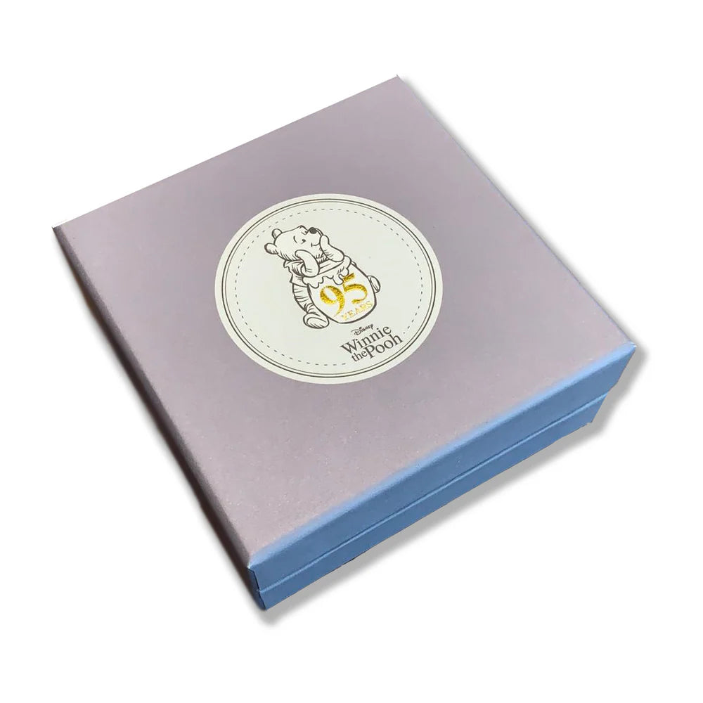 DISNEY COUTURE KINGDOM WINNIE THE POOH PENDANT NECKLACE YELLOW GOLD PLATED