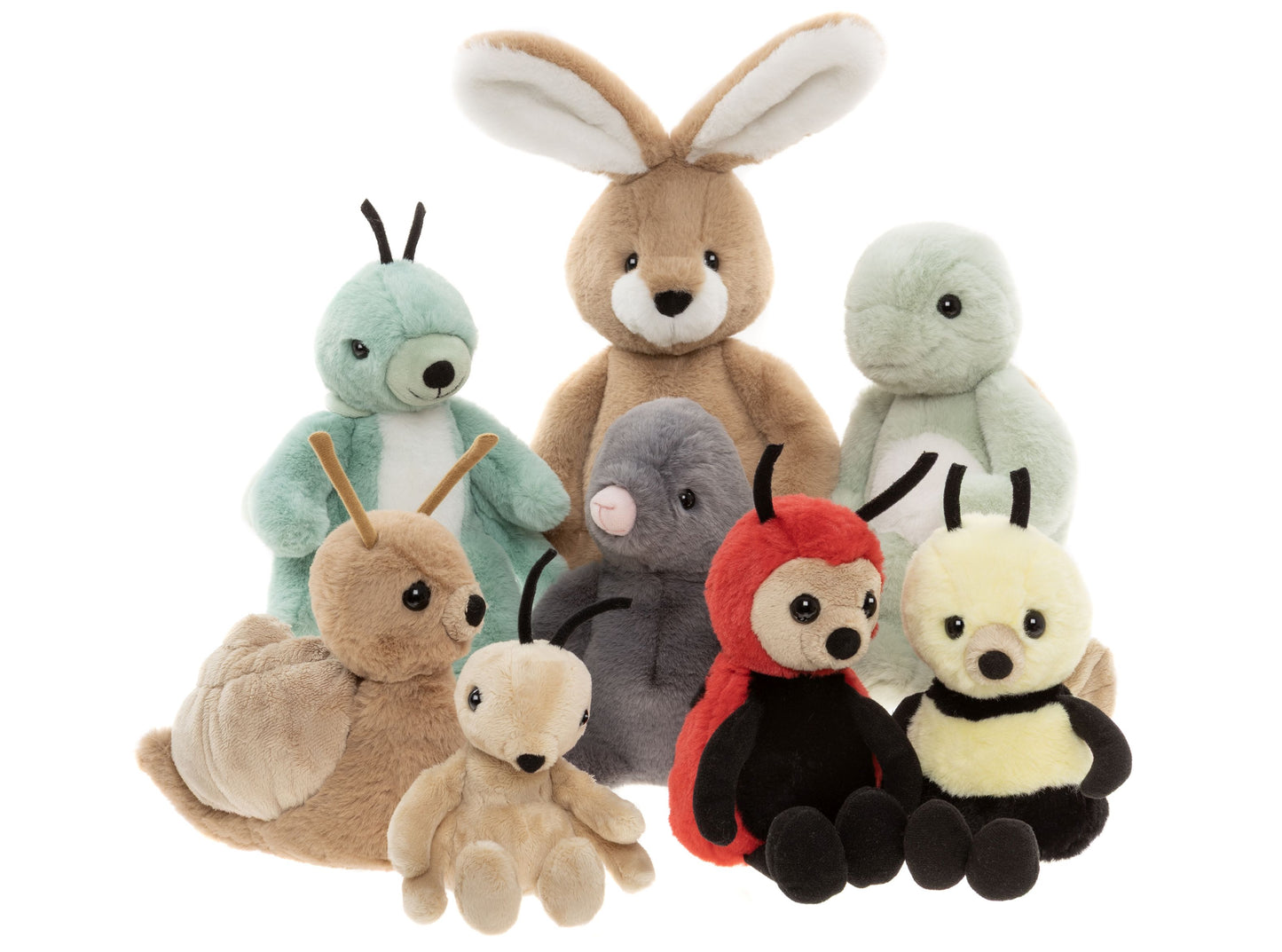 BEAR & ME BY CHARLIE BEARS HARRY HARE OATMEAL BROWN