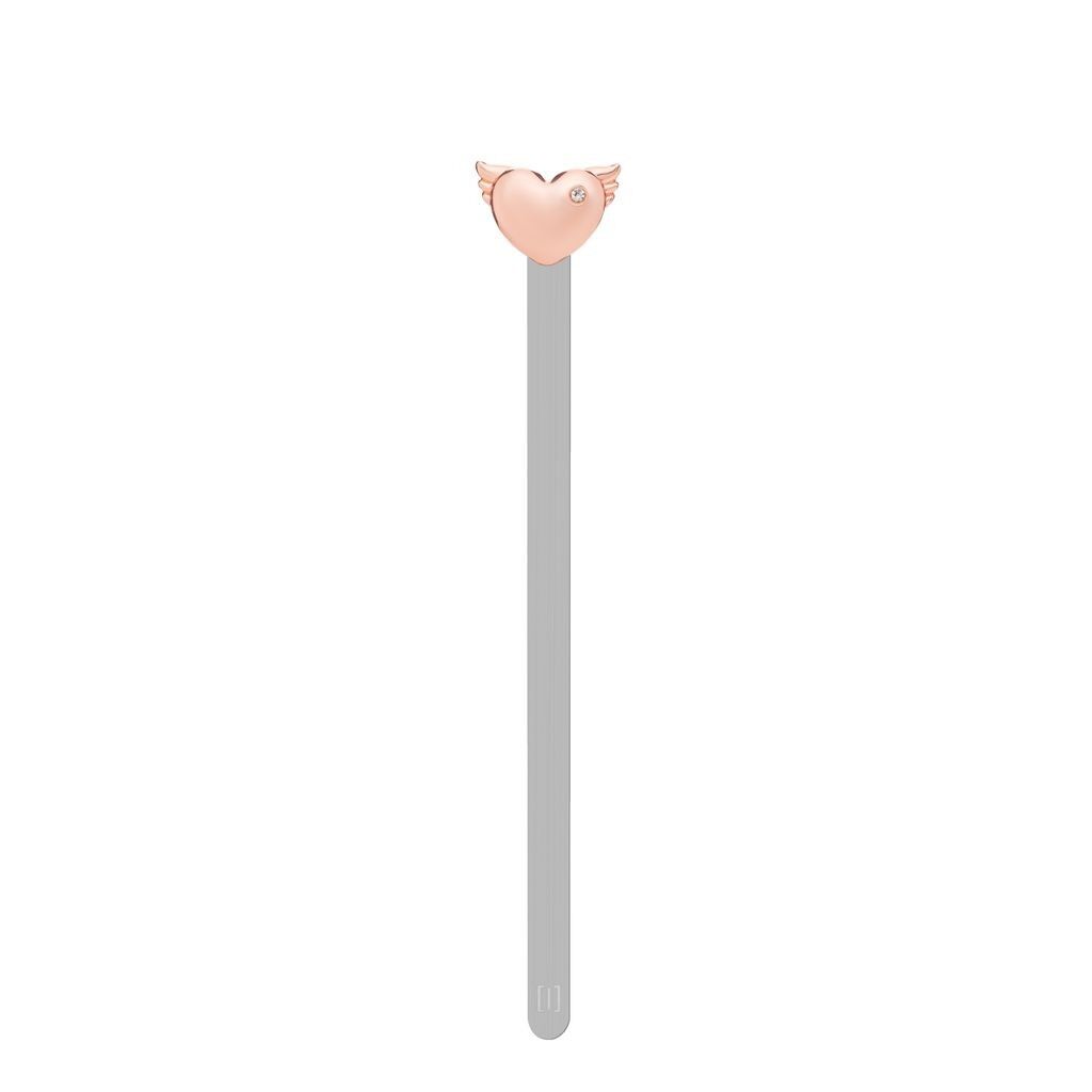 METALMORPHOSE BOOKMARK WINGED HEART ROSE GOLD