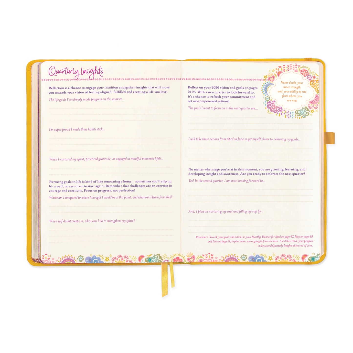 Intrinsic 2026 Diary The year for radiating joy - Limoncello