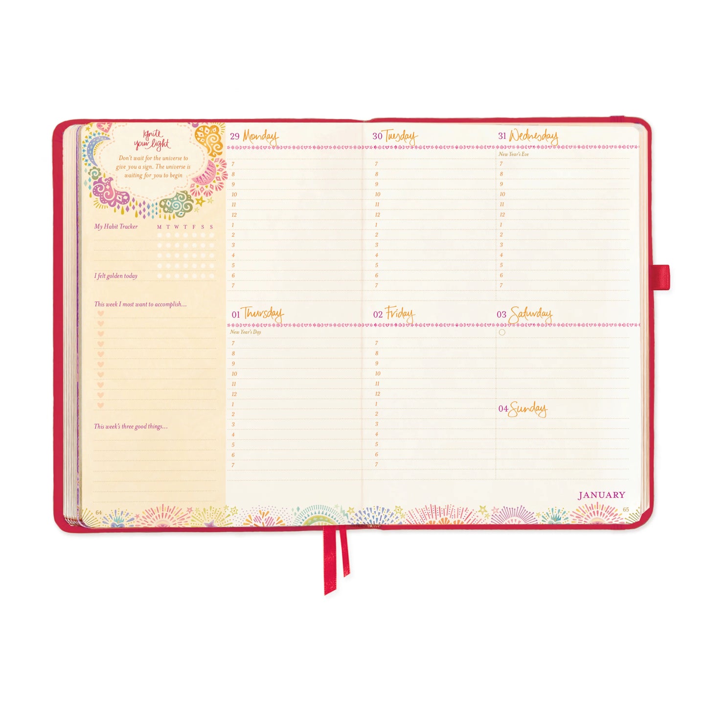 Intrinsic 2026 Diary The year to dream boldly - Radiant Ruby