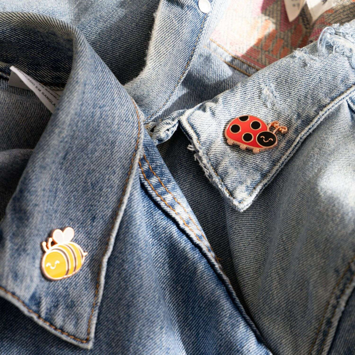 Valentine's Day Bee Keepsake Pin "Meant to Bee"
