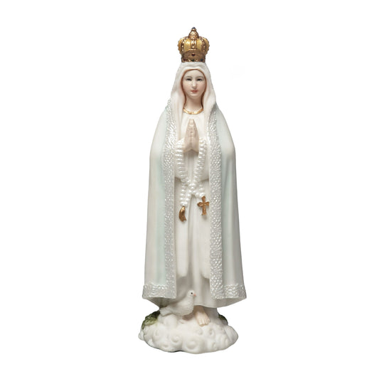 VERONESE DESIGNS MINI RESIN STATUE OUR LADY FATIMA