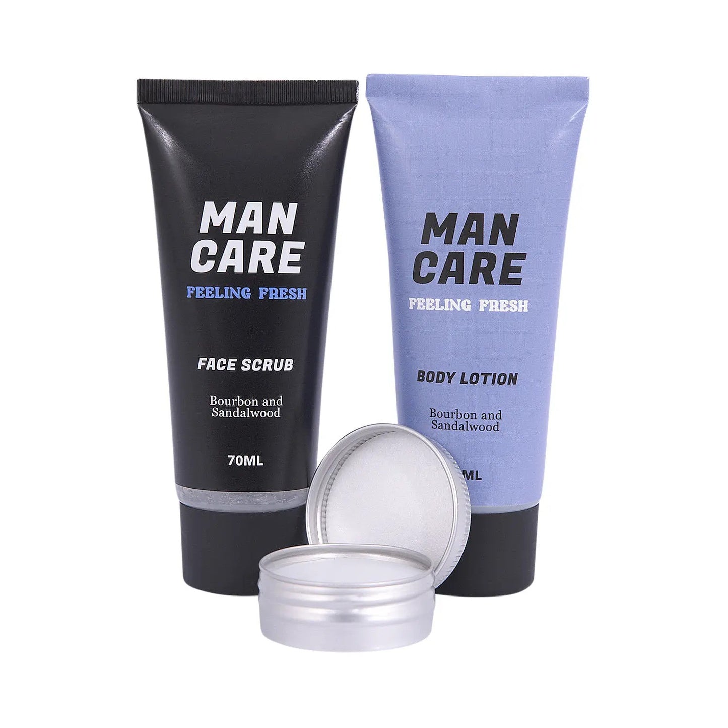 Mug Gift Set With Body Lotion, Body Wash And Beard Cream "Expert Advice"