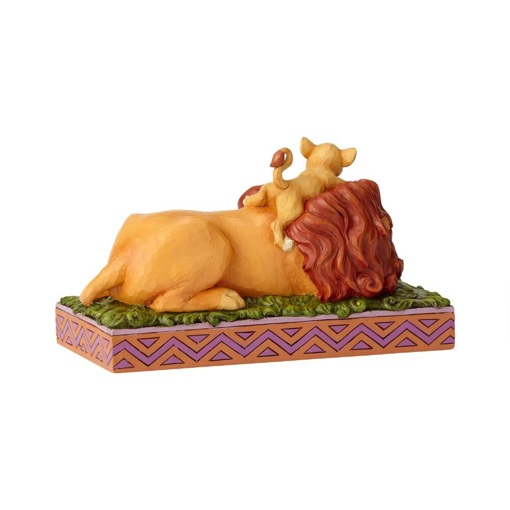DISNEY TRADITIONS BY JIM SHORE LION KING SIMBA AND MUFASA