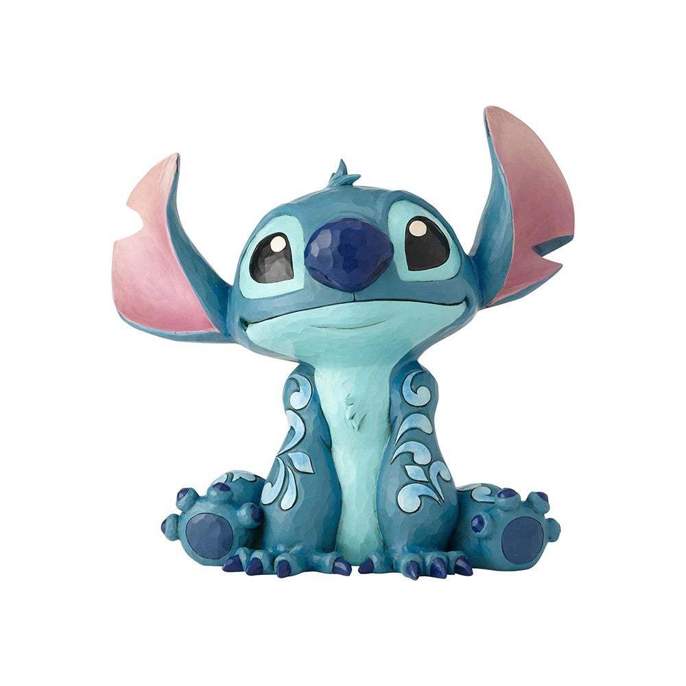 DISNEY TRADITIONS BY JIM SHORE LARGE STITCH STATUE 36CM
