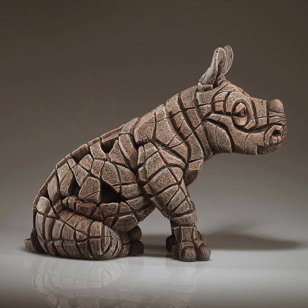 EDGE SCULPTURE RHINO CALF FIGURE