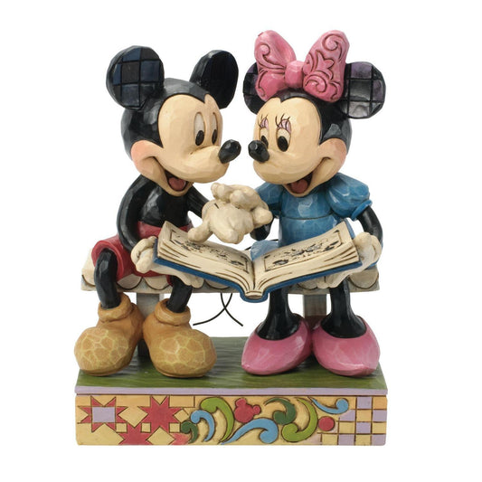 DISNEY TRADITIONS BY JIM SHORE MICKEY & MINNIE 85TH ANNIVERSARY