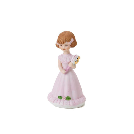 GROWING UP GIRL AGE 5 BRUNETTE BY ENESCO