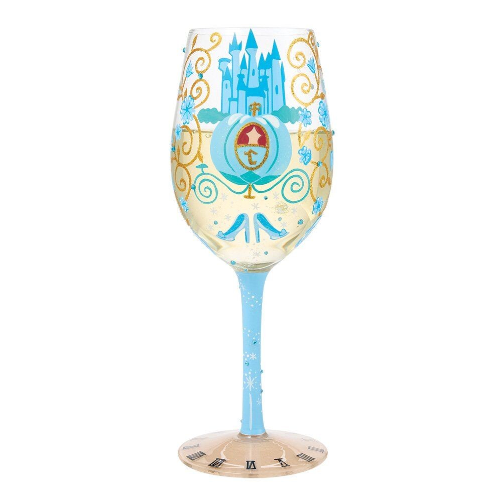Disney Lolita Stemmed Glass Cinderella 'Midnight Dreams'