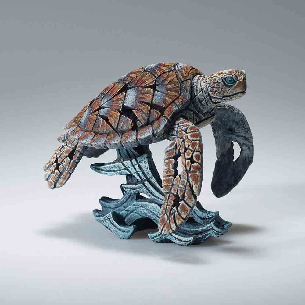 EDGE SCULPTURE MINIATURE SEA TURTLE