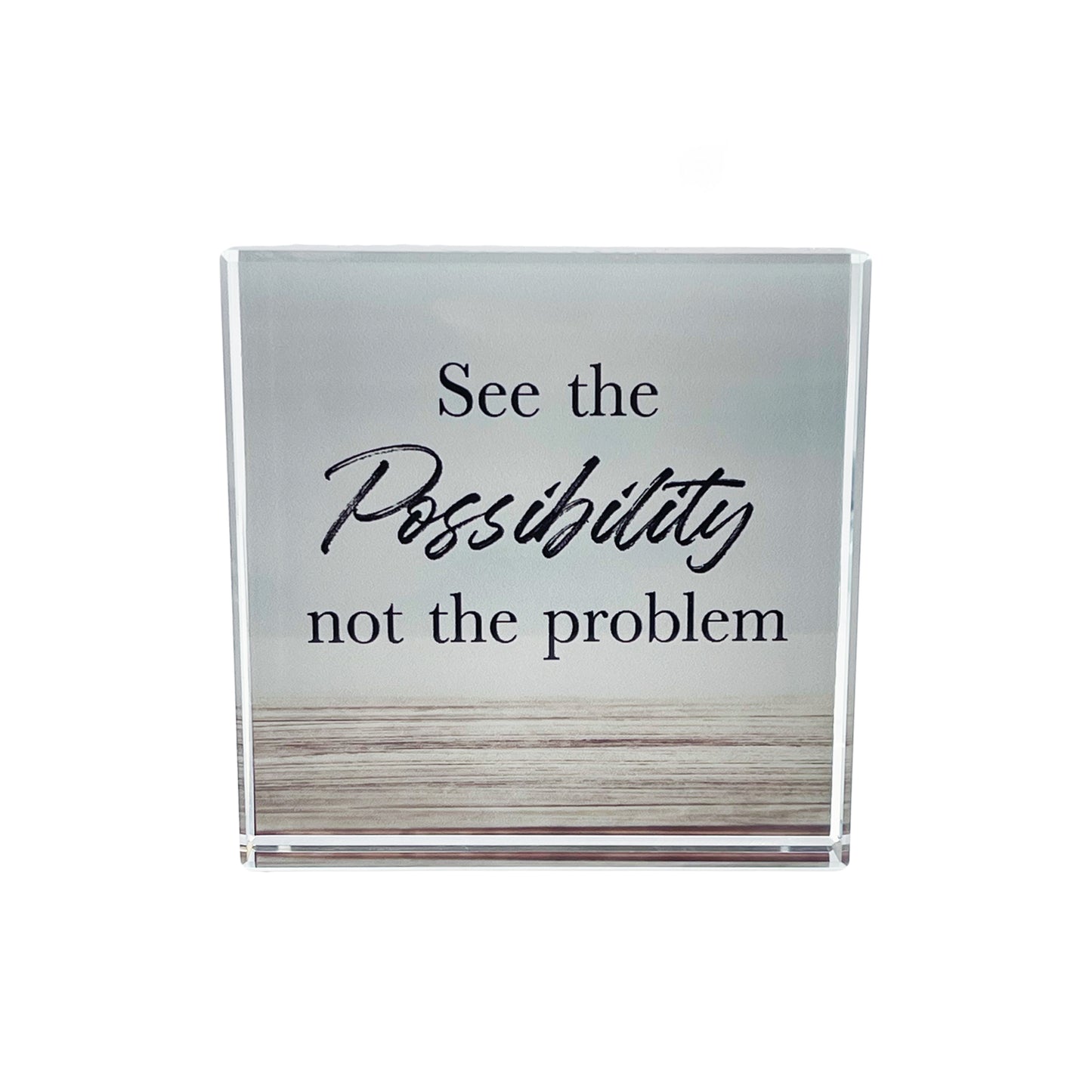 CRYSTAL BLOCK VERSE POSSIBILITY