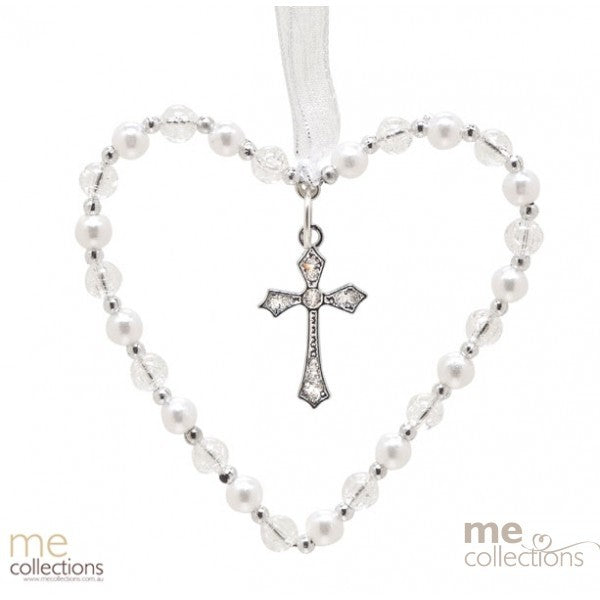 Wedding Charm Heart Beads, Pearls & Charms