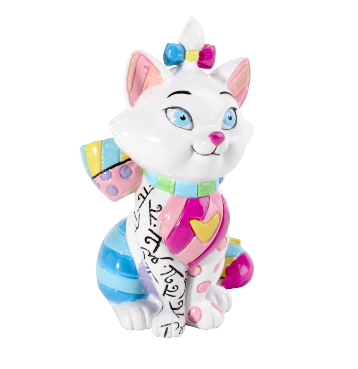 DISNEY BRITTO MARIE CAT MINI FIGURINE SITTING UP