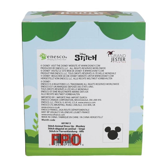 Disney Grand Jester Studio’s Stitch In Monkey Outfit Figurine
