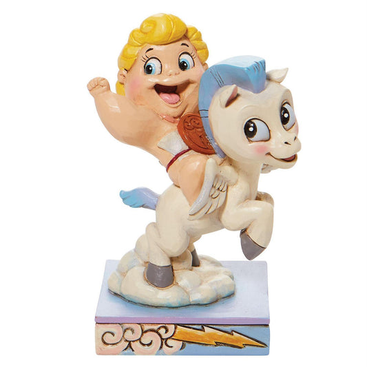 DISNEY TRADITIONS BY JIM SHORE PEGASUS & MERCULES PERSONALITY POSE