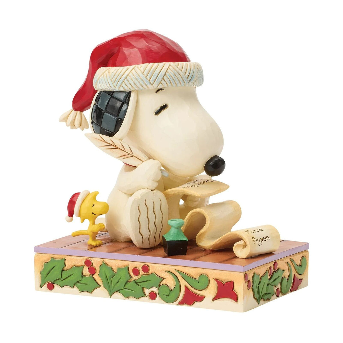 Peanuts By Jim Shore Snoopy Christmas List