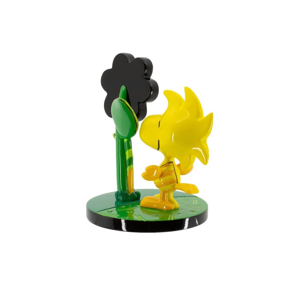 Peanuts By Britto Woodstock Flower Mini Figurine