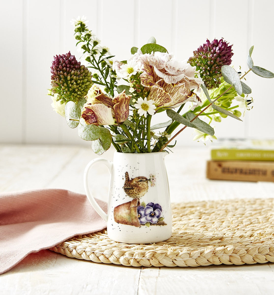 Wrendale Royal Worcester Posy Milk Jug
