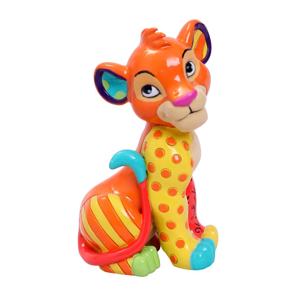 DISNEY BRITTO SIMBA SITTING MINI FIGURINE